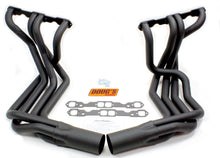 Load image into Gallery viewer, DOUGS HEADERS D380-B - SBC Side Mount Headers - Black - 63-82 Vette image