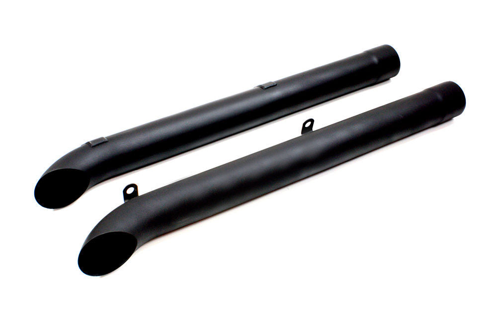 DOUGS HEADERS D930-B - Side Pipes - Black (Pair) image