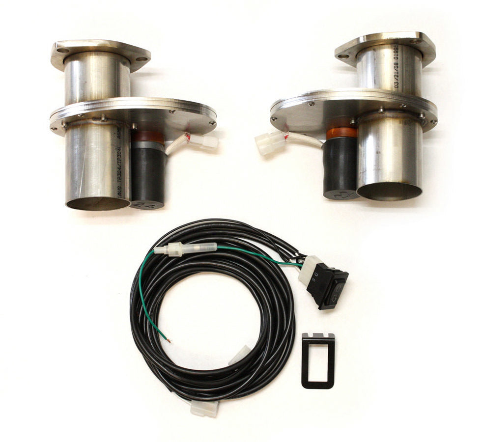 DOUGS HEADERS DEC300A - Electric Exhaust Cut-Outs - 3.00 (Pair) image