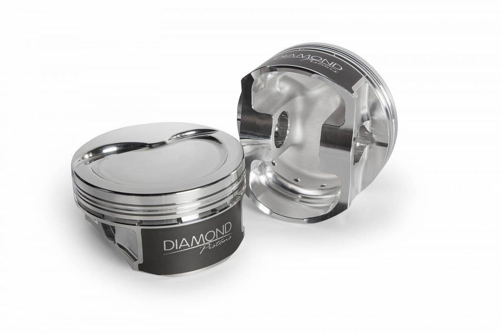 DIAMOND RACING PRODUCTS 11589-R1-8 - GM LS9/LSA Forged Piston Set 4.070 Bore w/Rings image