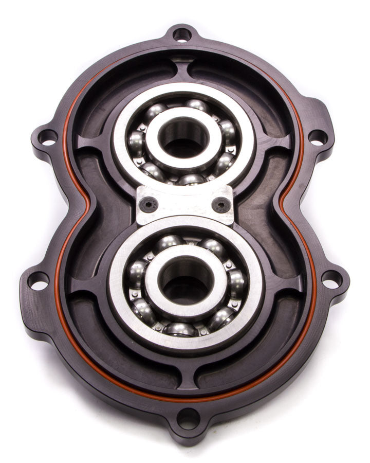 DIVERSIFIED MACHINE RRC-1386B - Billet Alum Rear Cover w/Bearings Black image