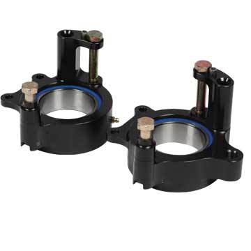 DIVERSIFIED MACHINE SRC-2575B - Small Double Bearing Birdcage Set Black image