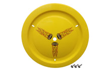 Load image into Gallery viewer, DOMINATOR RACE PRODUCTS 1006-B-YE - Wheel Cover Bolt-On Yellow Real Style image