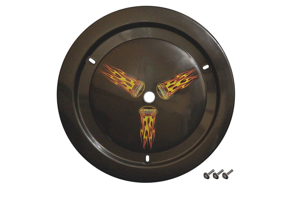 DOMINATOR RACE PRODUCTS 1012-B-BK - Wheel Cover Bolt-On Black image