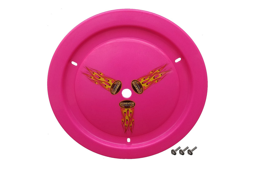 DOMINATOR RACE PRODUCTS 1012-B-PK - Wheel Cover Bolt-On Pink image