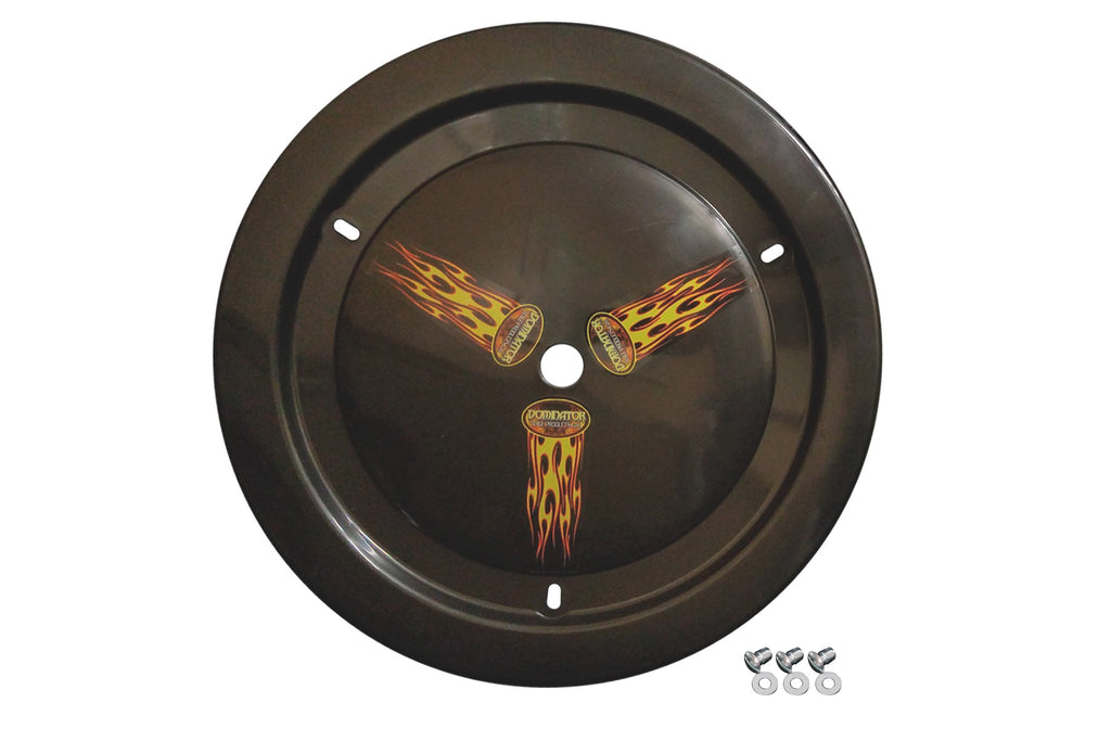 DOMINATOR RACE PRODUCTS 1012-D-BK - Wheel Cover Dzus-On Black image