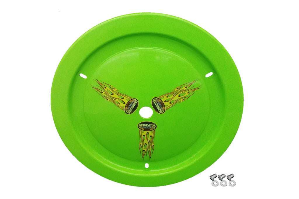 DOMINATOR RACE PRODUCTS 1012-D-XG - Wheel Cover Dzus-On Xtr Green image