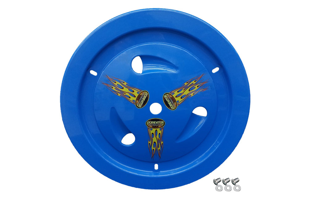 DOMINATOR RACE PRODUCTS 1013-D-BL - Wheel Cover Dzus-On Blue image