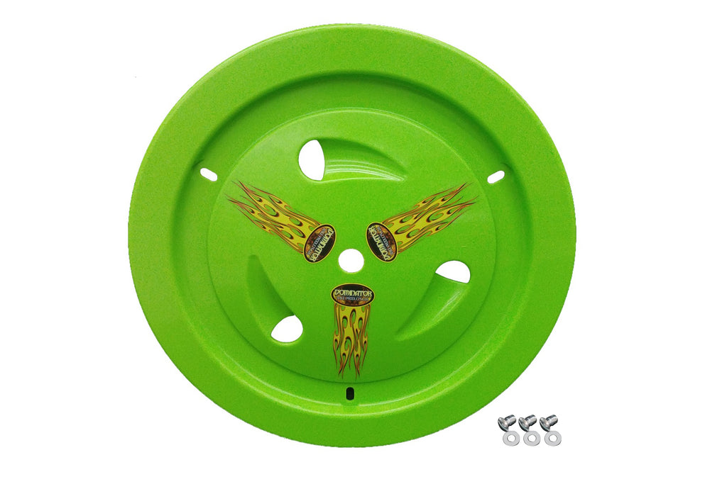 DOMINATOR RACE PRODUCTS 1013-D-XG - Wheel Cover Dzus-On Xtr Green image