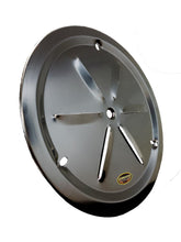 Load image into Gallery viewer, DOMINATOR RACE PRODUCTS 1031-B-BK - Wheel Cover Louver Vent Alum Bolt 15in Black image