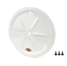 Load image into Gallery viewer, DOMINATOR RACE PRODUCTS 1031-B-WH - Wheel Cover Louver Vent Alum Bolt 15in White image