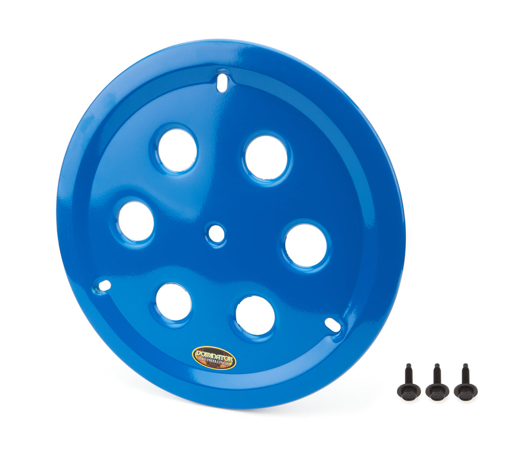 DOMINATOR RACE PRODUCTS 1032-B-BL - Wheel Cover Hole Vent Alum Bolt 15in Blue image