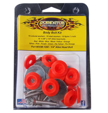 Load image into Gallery viewer, DOMINATOR RACE PRODUCTS 1200-A-FLO-OR - Body Bolt Kit Flou Orange Allen Head image