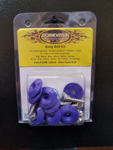 Load image into Gallery viewer, DOMINATOR RACE PRODUCTS 1200-A-PU - Body Bolt Kit Purple Allen Head image