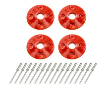 Load image into Gallery viewer, DOMINATOR RACE PRODUCTS 1202-RD - Scuff Plate Plastic 4pk Red image
