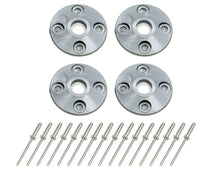 Load image into Gallery viewer, DOMINATOR RACE PRODUCTS 1202-SIL - Scuff Plate Plastic 4pk Silver image