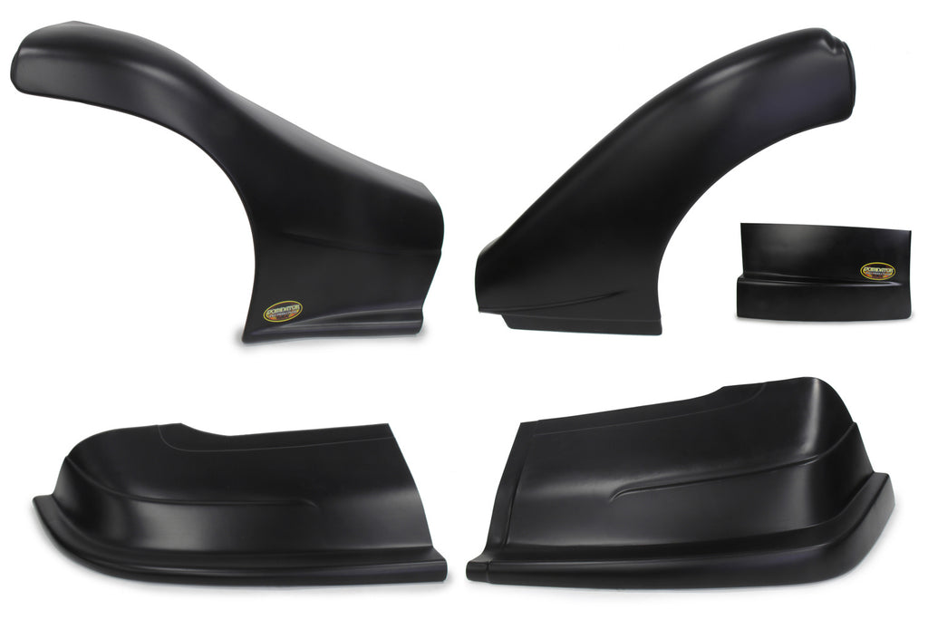 DOMINATOR RACE PRODUCTS 2300-BK - Dominator Late Model Nose Kit Black image