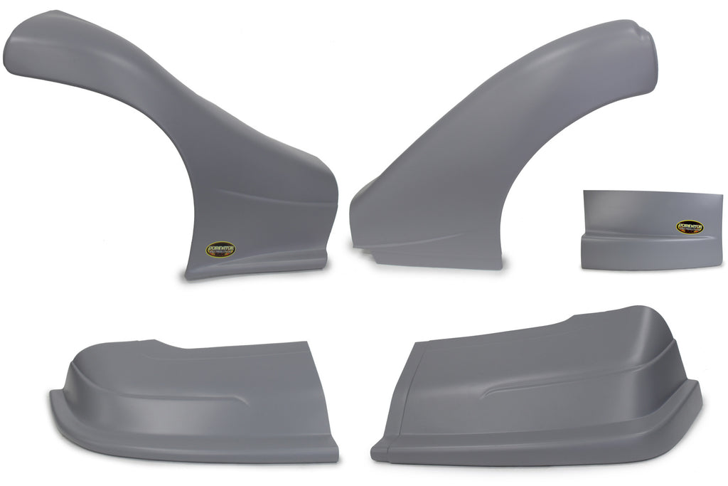 DOMINATOR RACE PRODUCTS 2300-GRY - Dominator Late Model Nose Kit Gray image