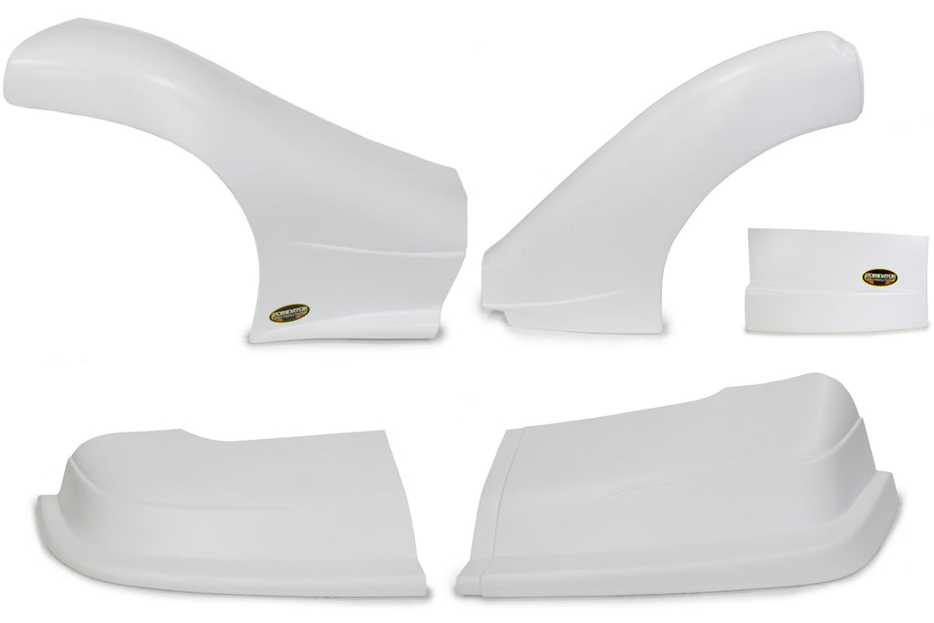 DOMINATOR RACE PRODUCTS 2300-WH - Dominator Late Model Nose Kit White image