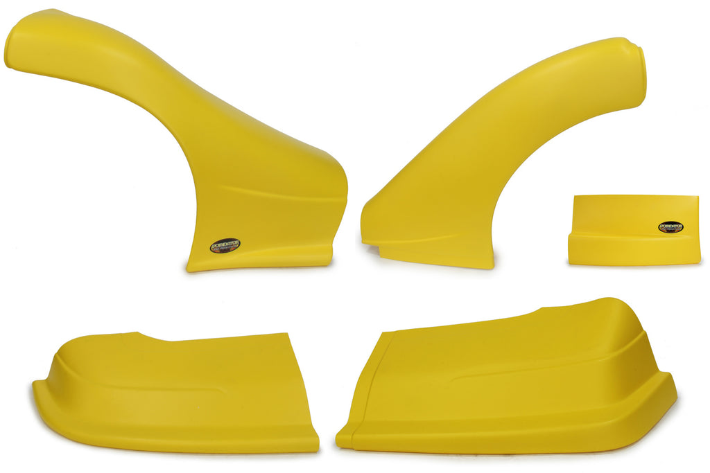 DOMINATOR RACE PRODUCTS 2300-YE - Dominator Late Model Nose Kit Yellow image