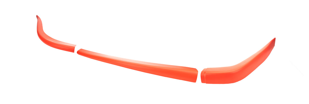 DOMINATOR RACE PRODUCTS 2304-FLO-OR - Dominator Late Model Valance Cvr Flou Orange image