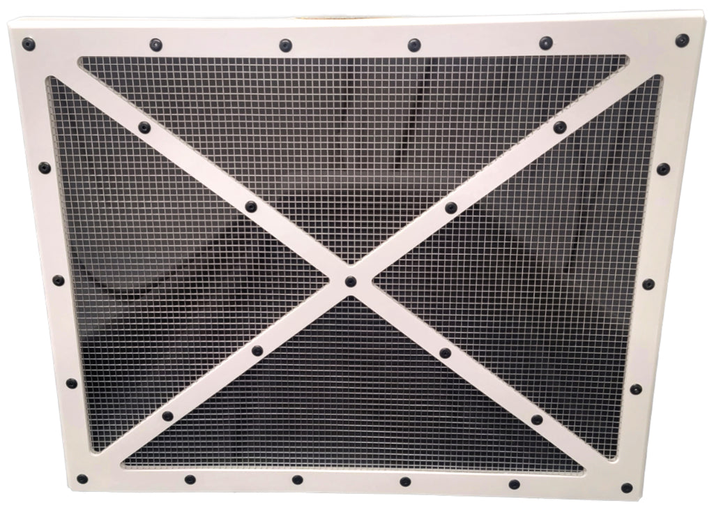 DOMINATOR RACE PRODUCTS 550-WH - Shaker Screen Radiator DLM White image