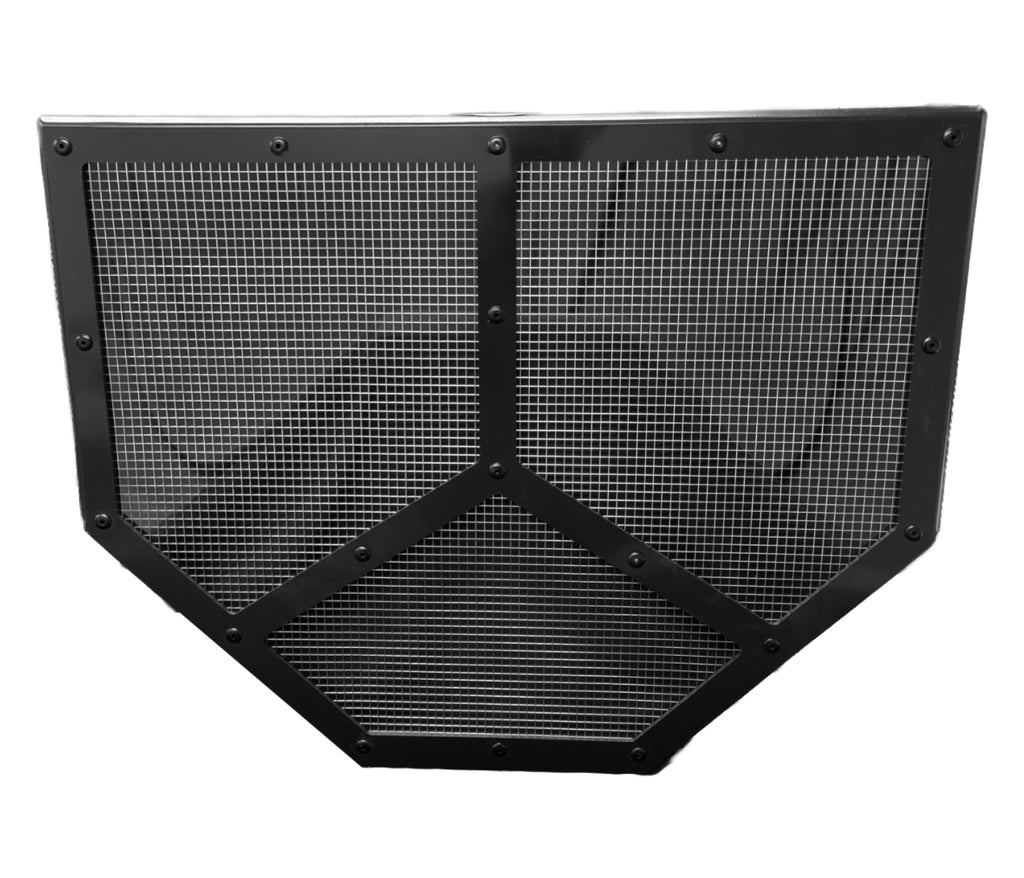 DOMINATOR RACE PRODUCTS 551-BK - Shaker Screen Radiator Mod Black image