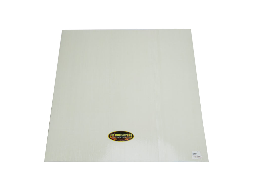 DOMINATOR RACE PRODUCTS 755-WH - Hood Late Model Panel White  48in x 54in image