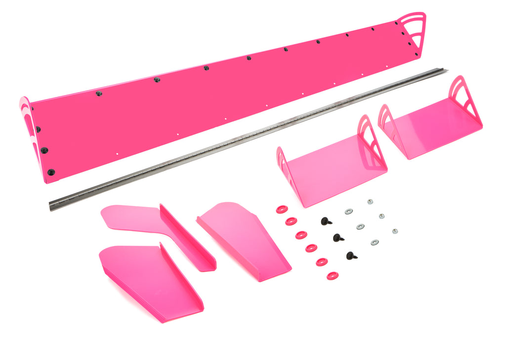 DOMINATOR RACE PRODUCTS 920-PK - Plastic Spoiler 8x72in LM Pink image