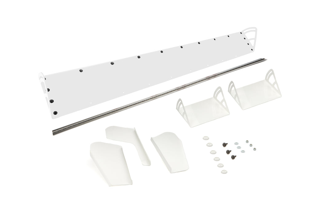 DOMINATOR RACE PRODUCTS 920-WH - Plastic Spoiler 8x72in LM White image