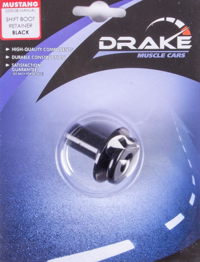 DRAKE AUTOMOTIVE GROUP 5R3Z-7213-BRBK - Shifter Boot Retainer Black 05-09 Mustang image