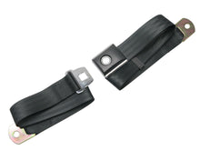 Load image into Gallery viewer, DRAKE AUTOMOTIVE GROUP SB-BK-PBSB - 67-73 Mustang Seat Belts 2 Point Push Button image