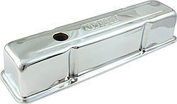 DART 68000050 - SBC Steel Chrome Tall V/C's w/Dart Logo image