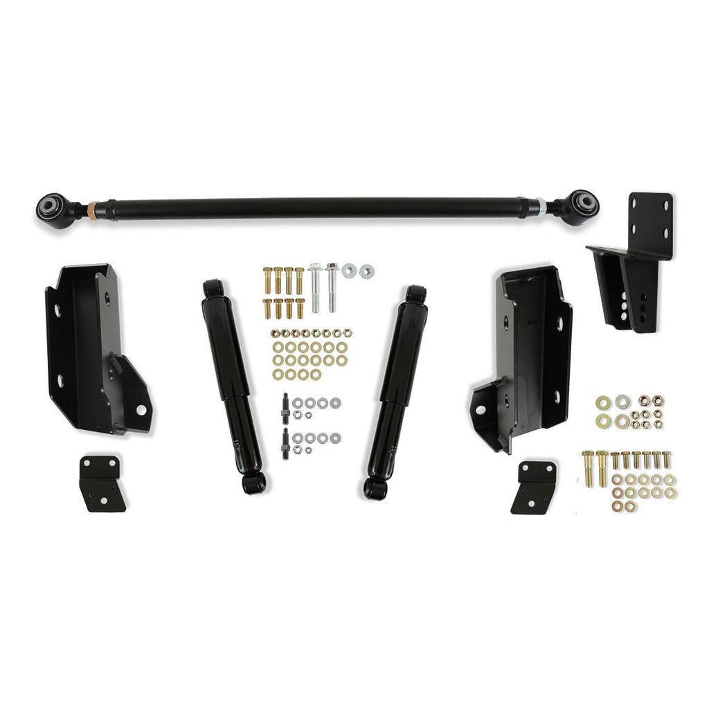 DETROIT SPEED ENGINEERING 040118DS - Track Bar/Shock Relocate Kit 67-72 GM C10 Truck image