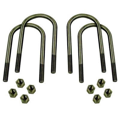 DETROIT SPEED ENGINEERING 040701DS - 1/2-20 HD U-Bolts (4pk) Zinc Finish image
