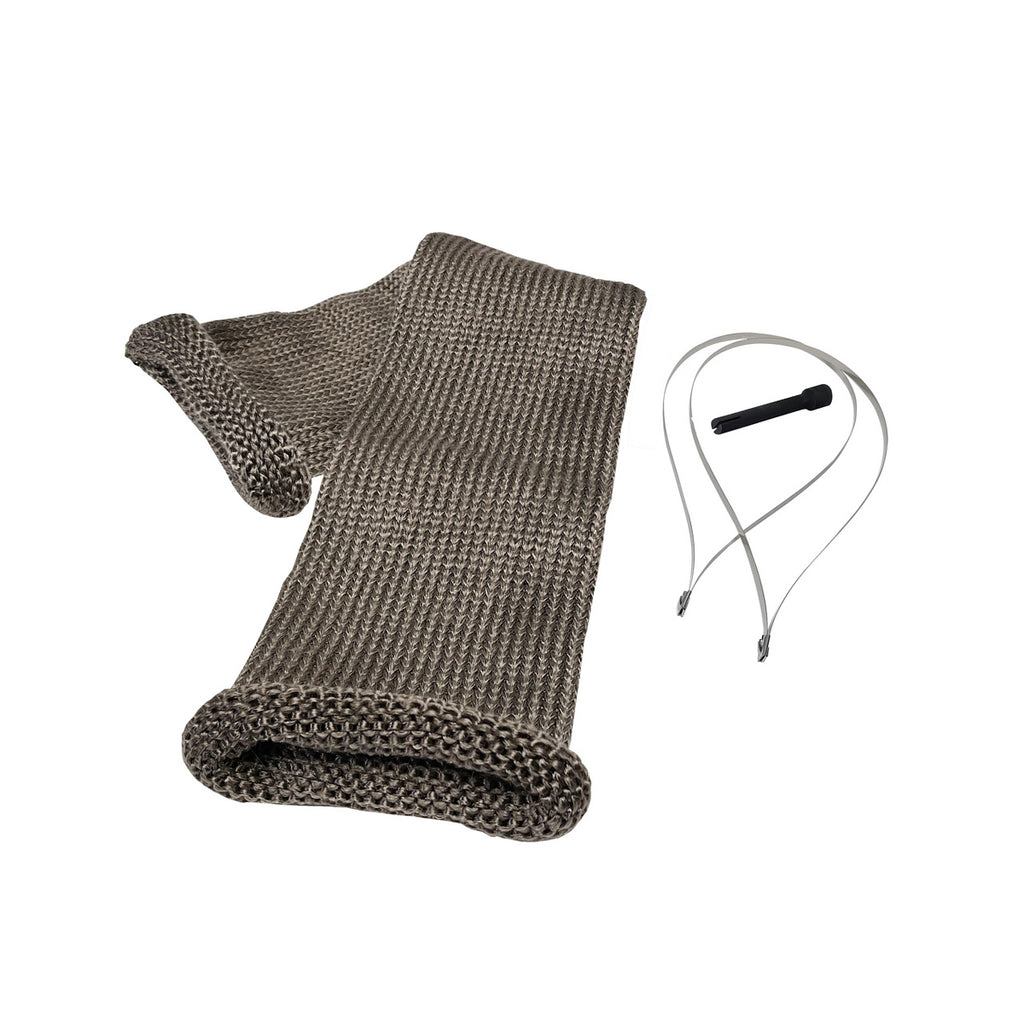 DESIGN ENGINEERING 10042 - Titanium 4in Exhaust Sleeve 36in image