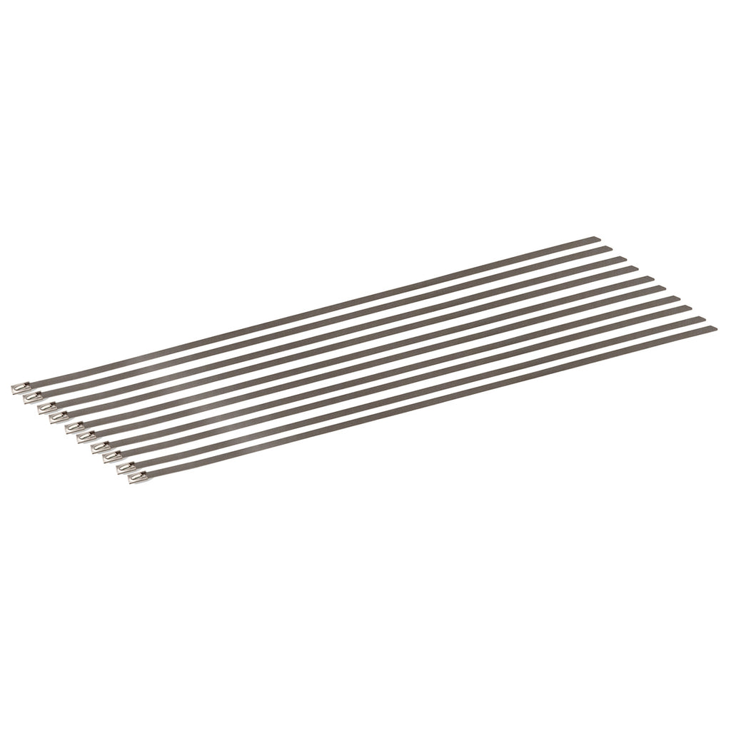 DESIGN ENGINEERING 10203 - Stainless Steel Locking Ties 20in. (10 Per Poly image
