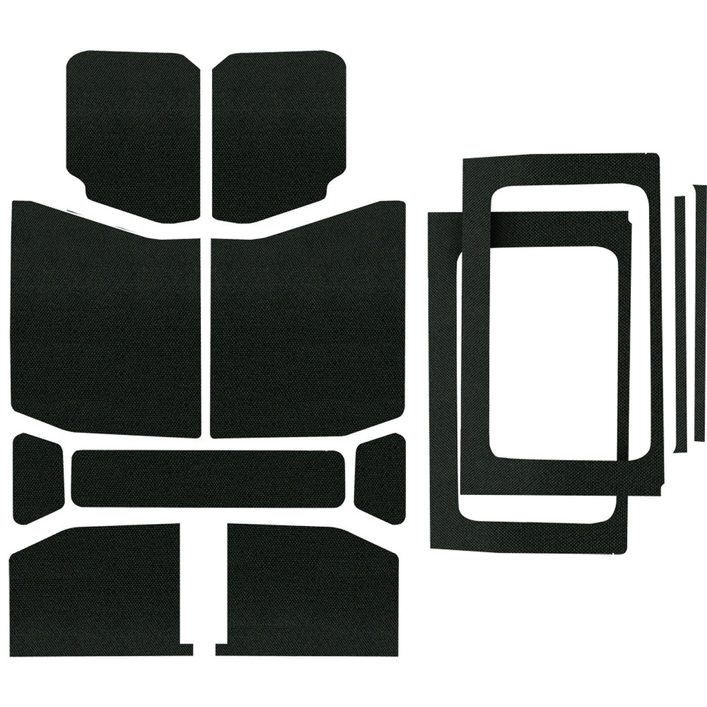 DESIGN ENGINEERING 50178 - Jeep JL 4 DR 18-   Headl iner Kit Black 13pc Com image