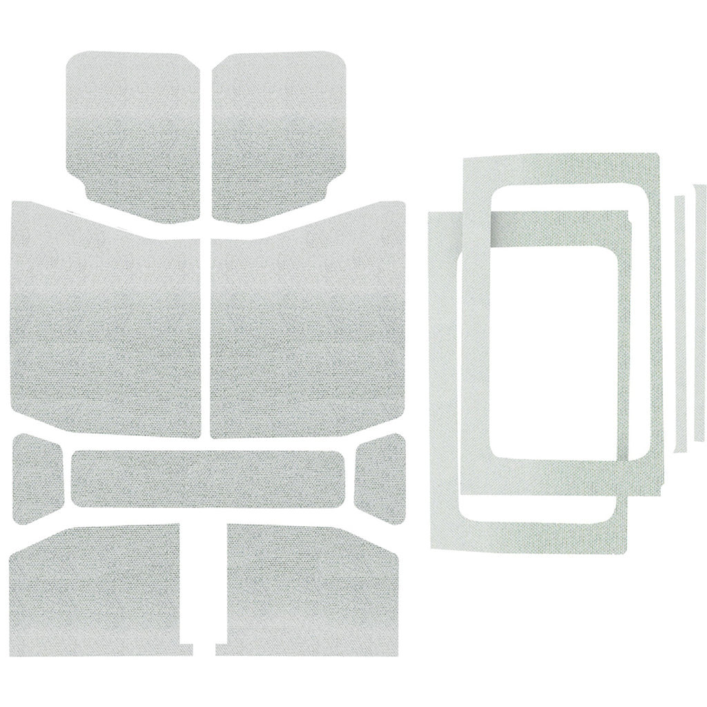 DESIGN ENGINEERING 50180 - Jeep JL 4 DR 18-   Headl iner Kit White 13pc Com image