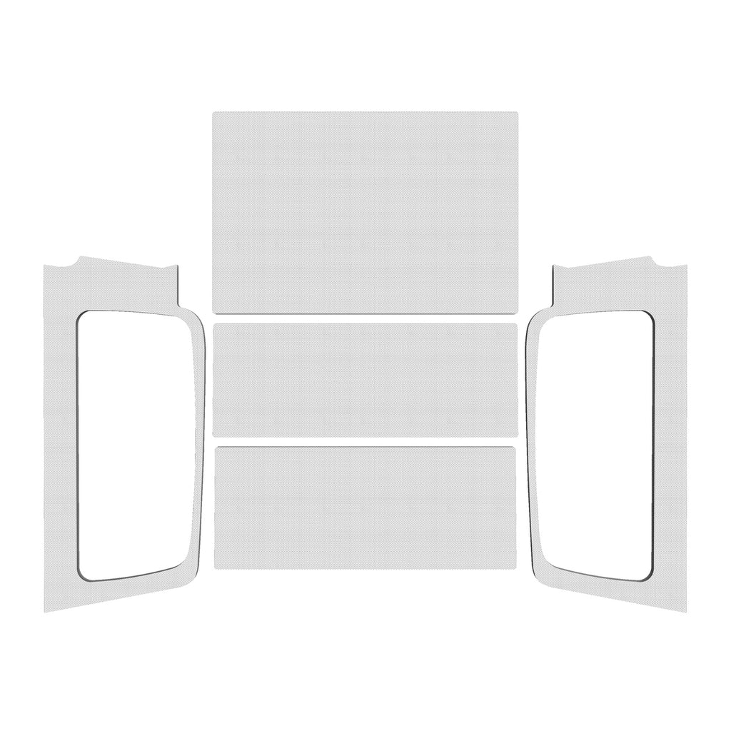 DESIGN ENGINEERING 50602 - 2004-06 Jeep Wrangler LJ Headliner Kit White image