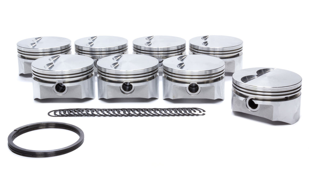 DSS RACING 8705-4030 - SBC E Piston Set 4.030 F/T -5cc image