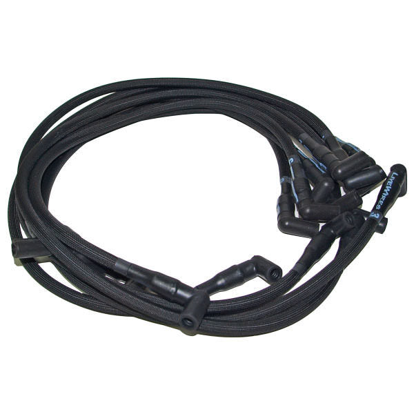 PERFORMANCE DISTRIBUTORS C9055BK - Live Wires BBC Under Headers HEI 90 Deg Black image