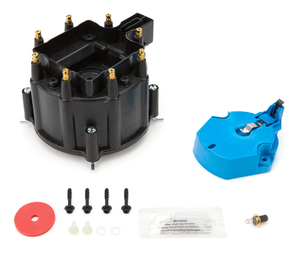 PERFORMANCE DISTRIBUTORS CF12000BK - Distributor Cap & Rotor Kit GM V8 Crossfire image