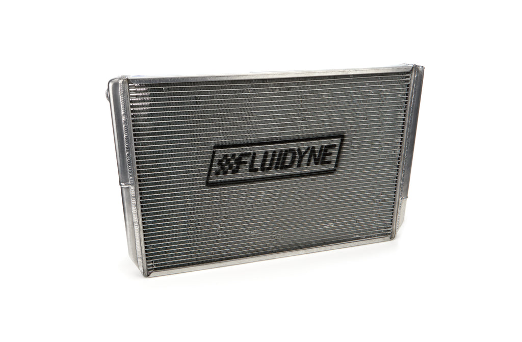 FLUIDYNE PERFORMANCE MGM.SLM.CLOSED - Radiator Dbl 29x18 W/Oil Cooler Fan w/o Fill image