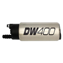 Load image into Gallery viewer, DEATSCHWERKS 9-401-1046 - DW400 In-Tank Fuel Pump w/ 9-1046 Install Kit image