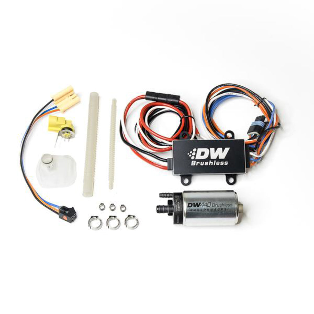 DEATSCHWERKS 9-441-C103-0907 - 440LPH Fuel Pump Kit w/ 9-0907 Install/C103 Cont image