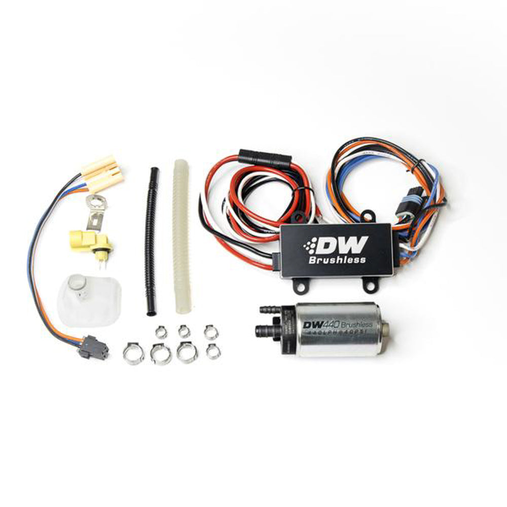 DEATSCHWERKS 9-442-C103-0906 - 440LPH Fuel Pump Kit w/ 9-0907 Install/C103 Cont image