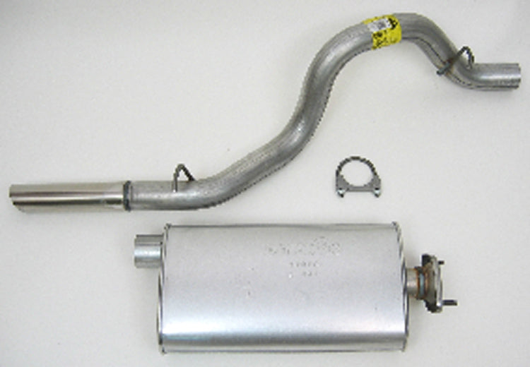 DYNOMAX 19391 - 00-06 Jeep Wrangler 4.0L Cat Back Exhaust Kit image