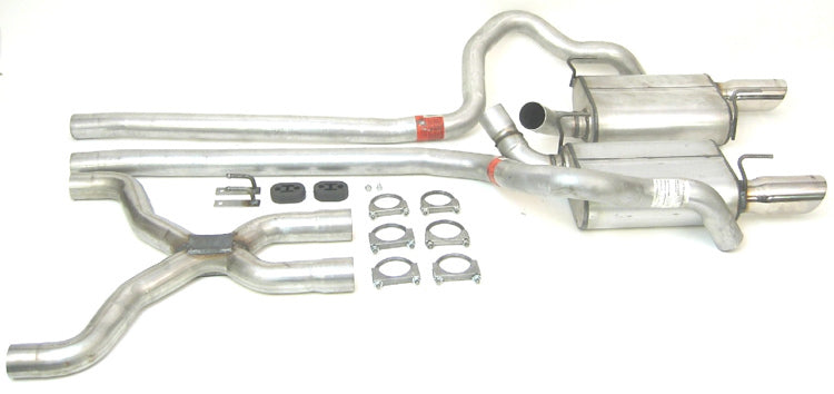 DYNOMAX 39434 - SS Cat Back Exhaust 05-09 Mustang 4.0L image