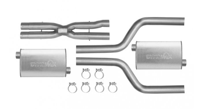 DYNOMAX 39518 - SS Cat Back Exhaust 11- 15 Dodge Charger 5.7L image